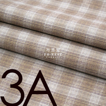 Yarn dyed cotton - Grid 3 fabric - FO:REST Fabric 布恩堂Liberty fabrictana lawnjapanese fabricykk zipper
