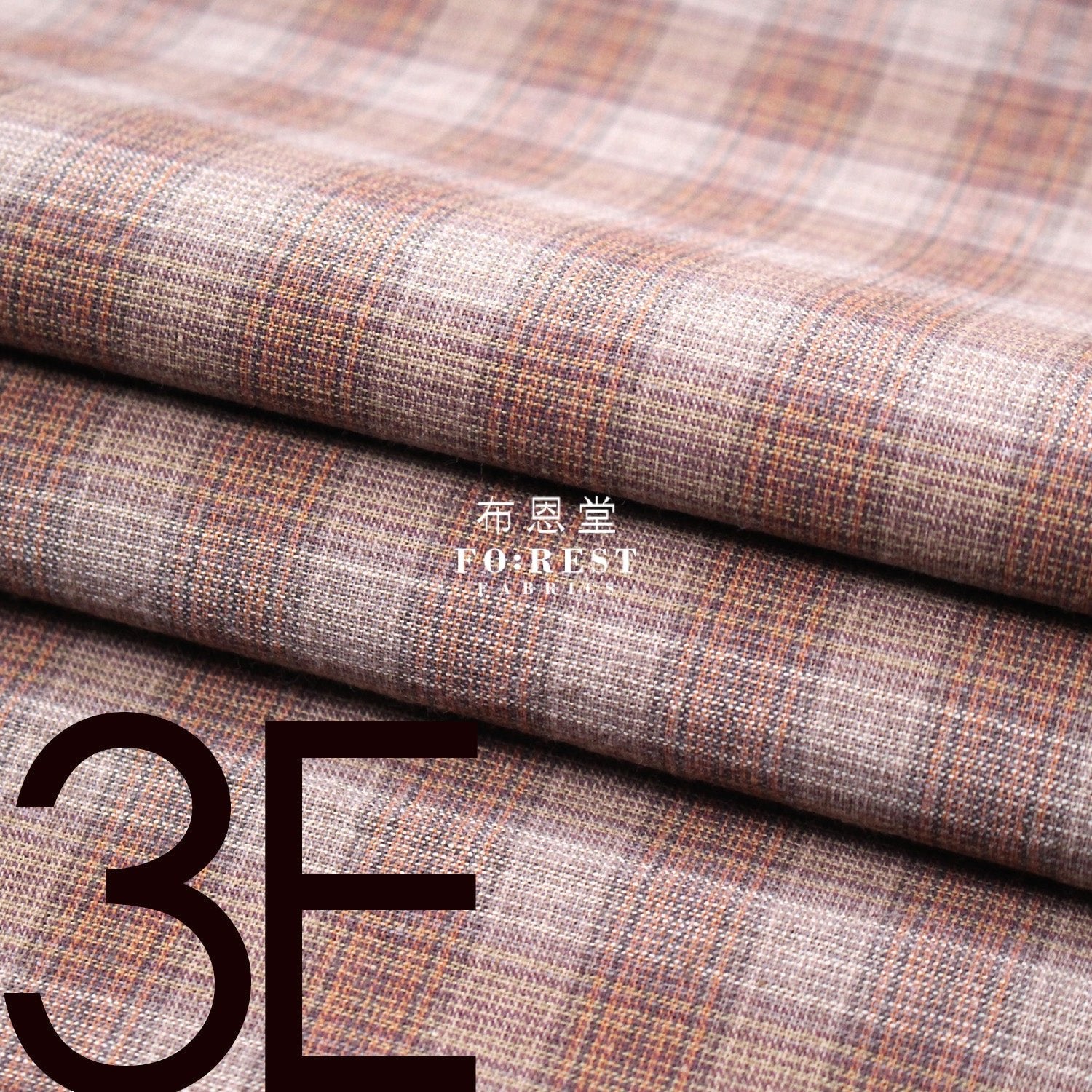 Yarn dyed cotton - Grid 3 fabric - FO:REST Fabric 布恩堂Liberty fabrictana lawnjapanese fabricykk zipper