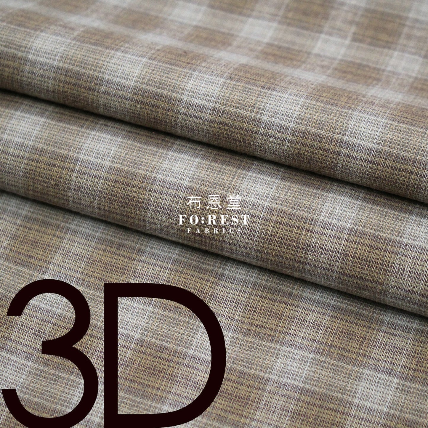 Yarn dyed cotton - Grid 3 fabric - FO:REST Fabric 布恩堂Liberty fabrictana lawnjapanese fabricykk zipper
