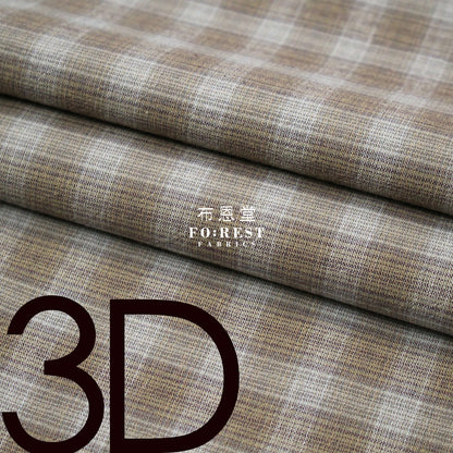 Yarn dyed cotton - Grid 3 fabric - FO:REST Fabric 布恩堂Liberty fabrictana lawnjapanese fabricykk zipper