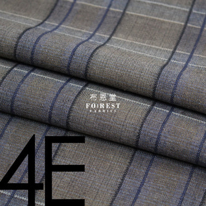 Yarn dyed cotton - Grid 4 fabric - FO:REST Fabric 布恩堂Liberty fabrictana lawnjapanese fabricykk zipper