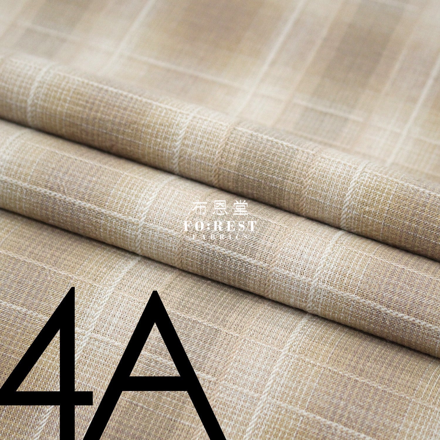 Yarn dyed cotton - Grid 4 fabric - FO:REST Fabric 布恩堂Liberty fabrictana lawnjapanese fabricykk zipper