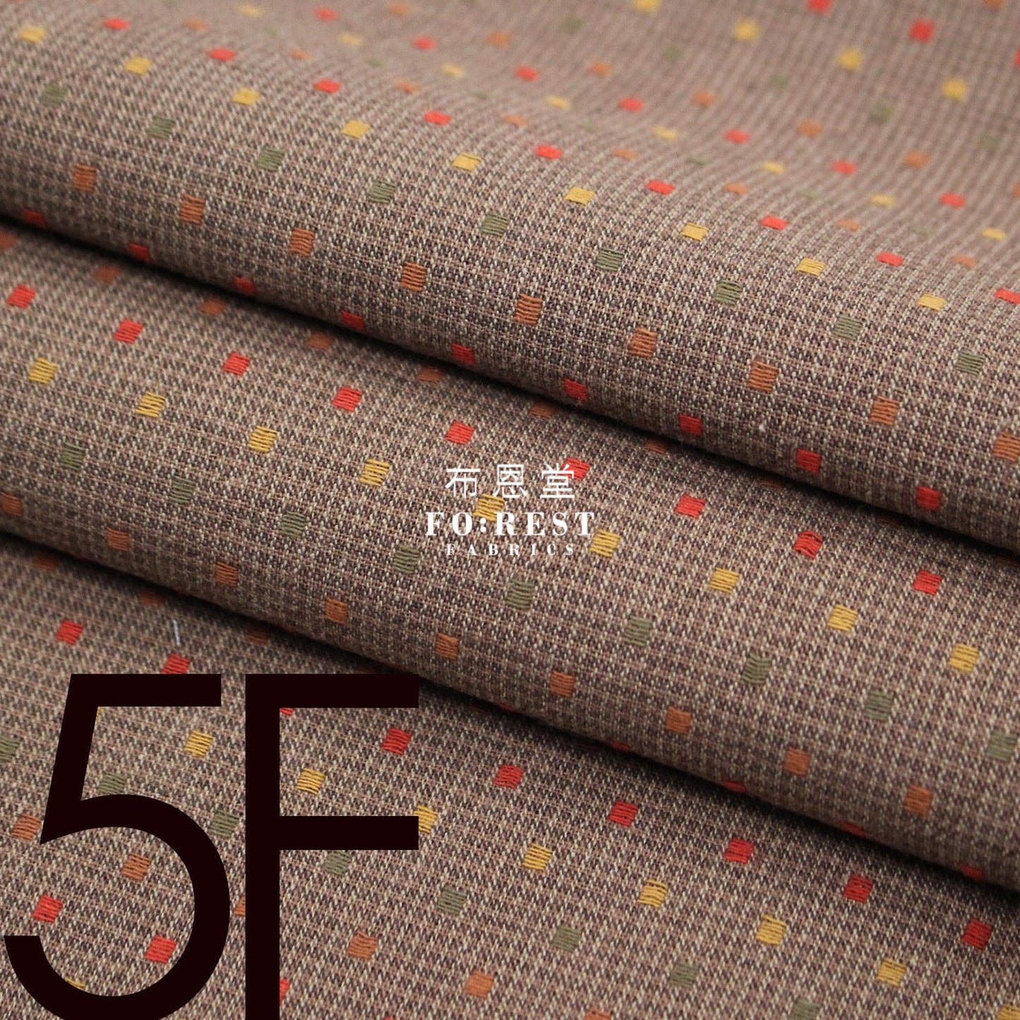Yarn dyed cotton - Grid 5 fabric Yarn dyed cotton