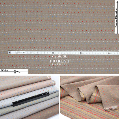 Yarn dyed cotton - Grid 5 fabric Yarn dyed cotton