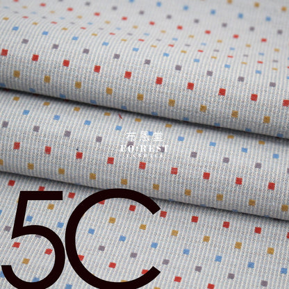 Yarn dyed cotton - Grid 5 fabric Yarn dyed cotton