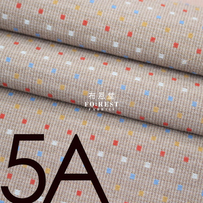 Yarn dyed cotton - Grid 5 fabric - FO:REST Fabric 布恩堂Liberty fabrictana lawnjapanese fabricykk zipper