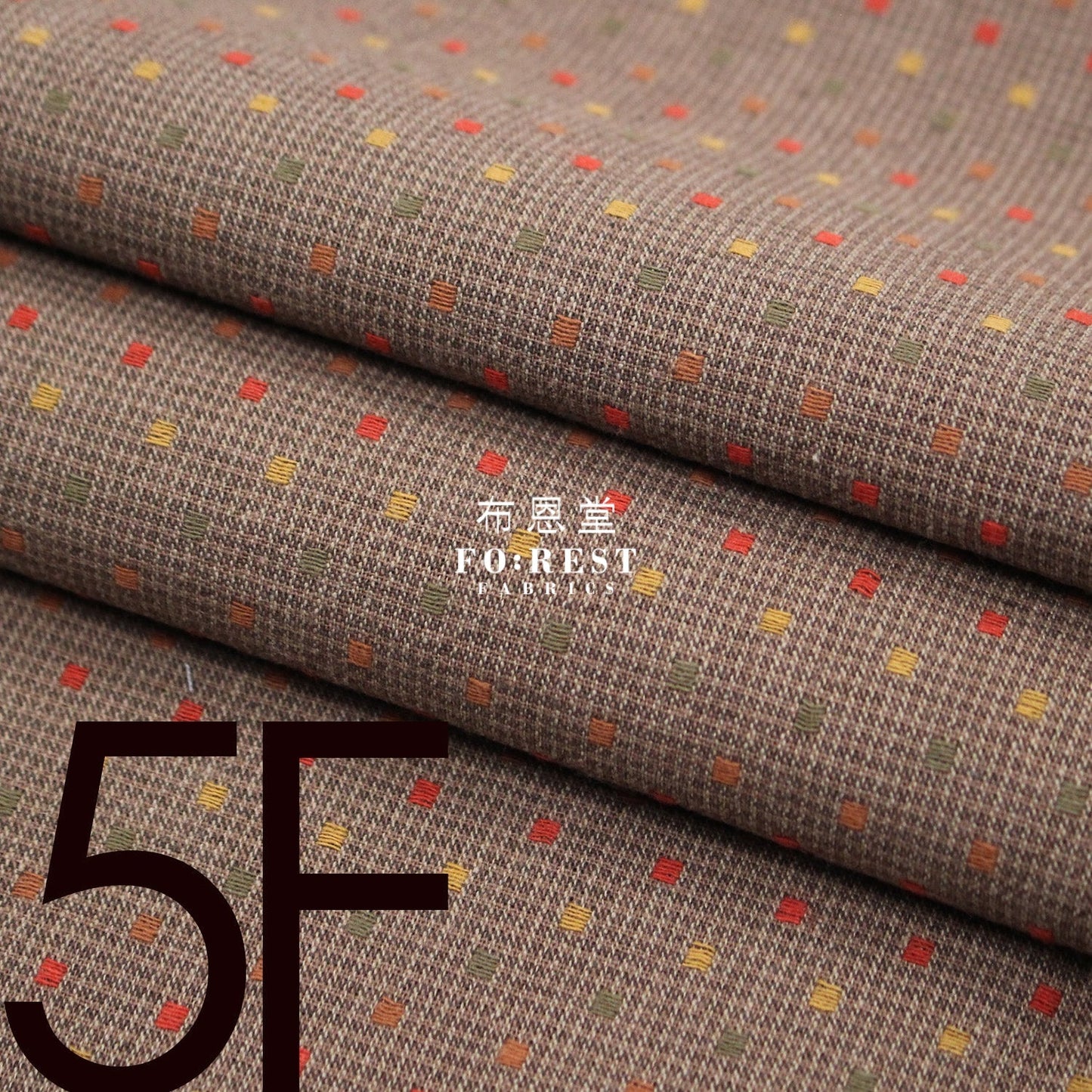 Yarn dyed cotton - Grid 5 fabric - FO:REST Fabric 布恩堂Liberty fabrictana lawnjapanese fabricykk zipper