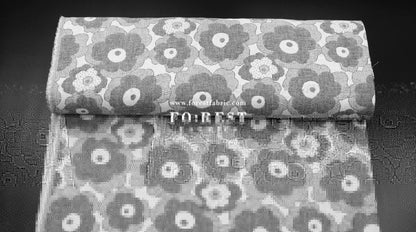 Yarn Dyed Cotton Jacquard - Poppy - FO:REST Fabric 布恩堂Liberty fabrictana lawnjapanese fabricykk zipper
