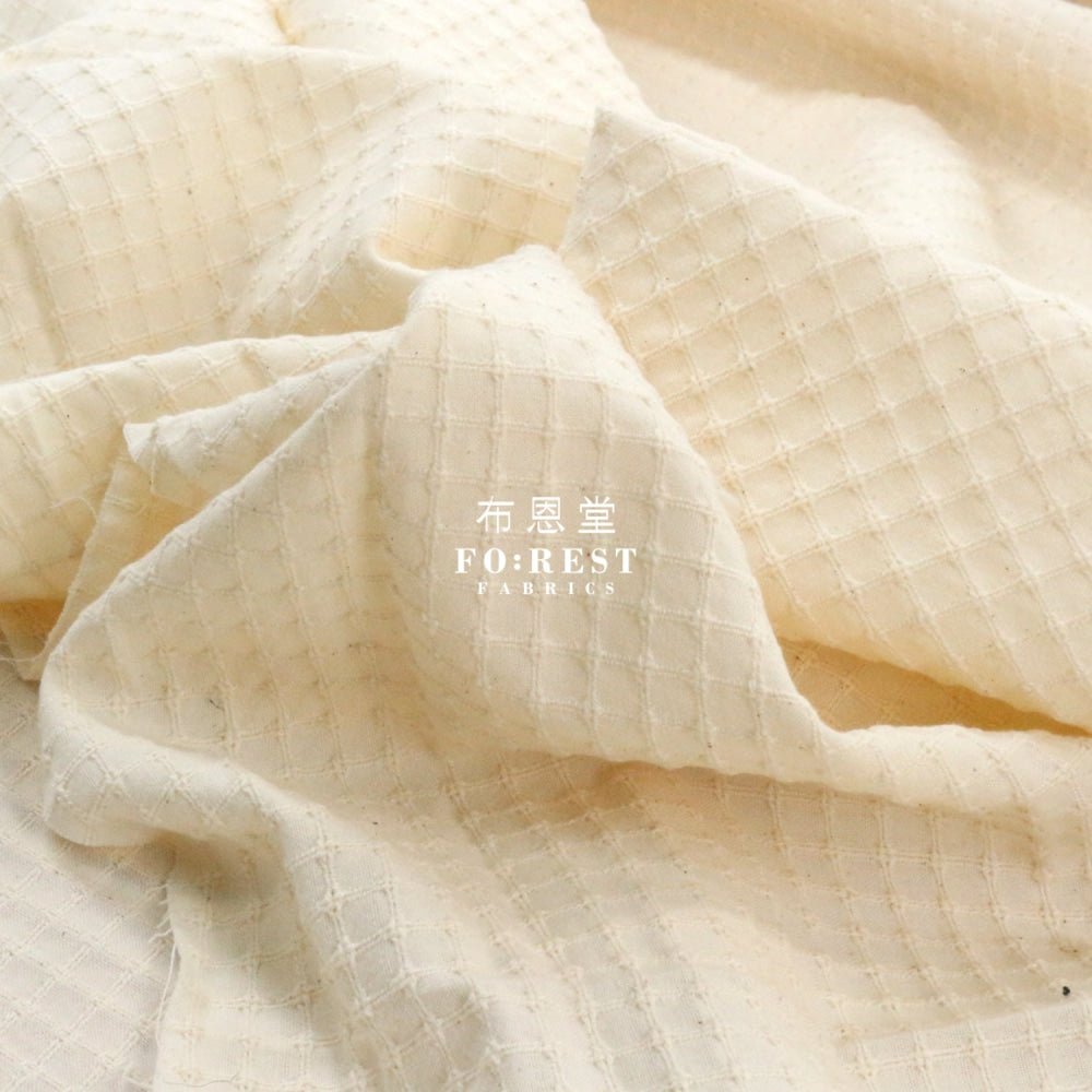 Yarn dyed cotton - Solid Sashiko fabric 刺子織 - FO:REST Fabric 布恩堂Liberty fabrictana lawnjapanese fabricykk zipper