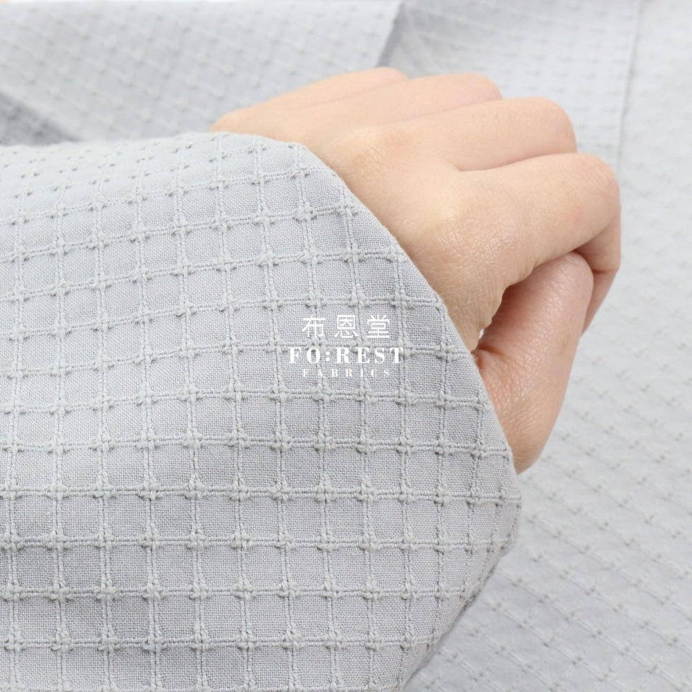 Yarn dyed cotton - Solid Sashiko fabric 刺子織 - FO:REST Fabric 布恩堂Liberty fabrictana lawnjapanese fabricykk zipper