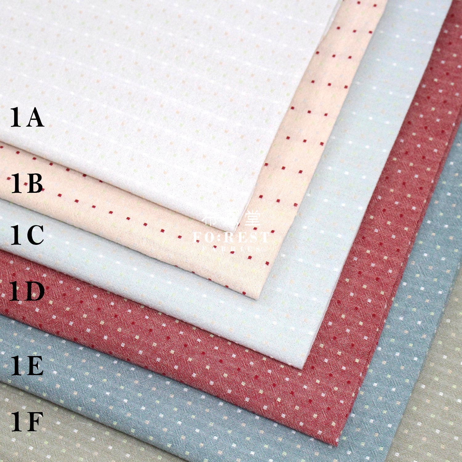 Yarn dyed cotton - Square 1 fabric - FO:REST Fabric 布恩堂Liberty fabrictana lawnjapanese fabricykk zipper
