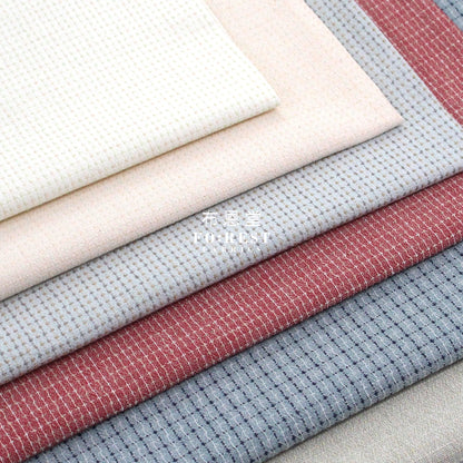 Yarn dyed cotton - Square 2 fabric - FO:REST Fabric 布恩堂Liberty fabrictana lawnjapanese fabricykk zipper