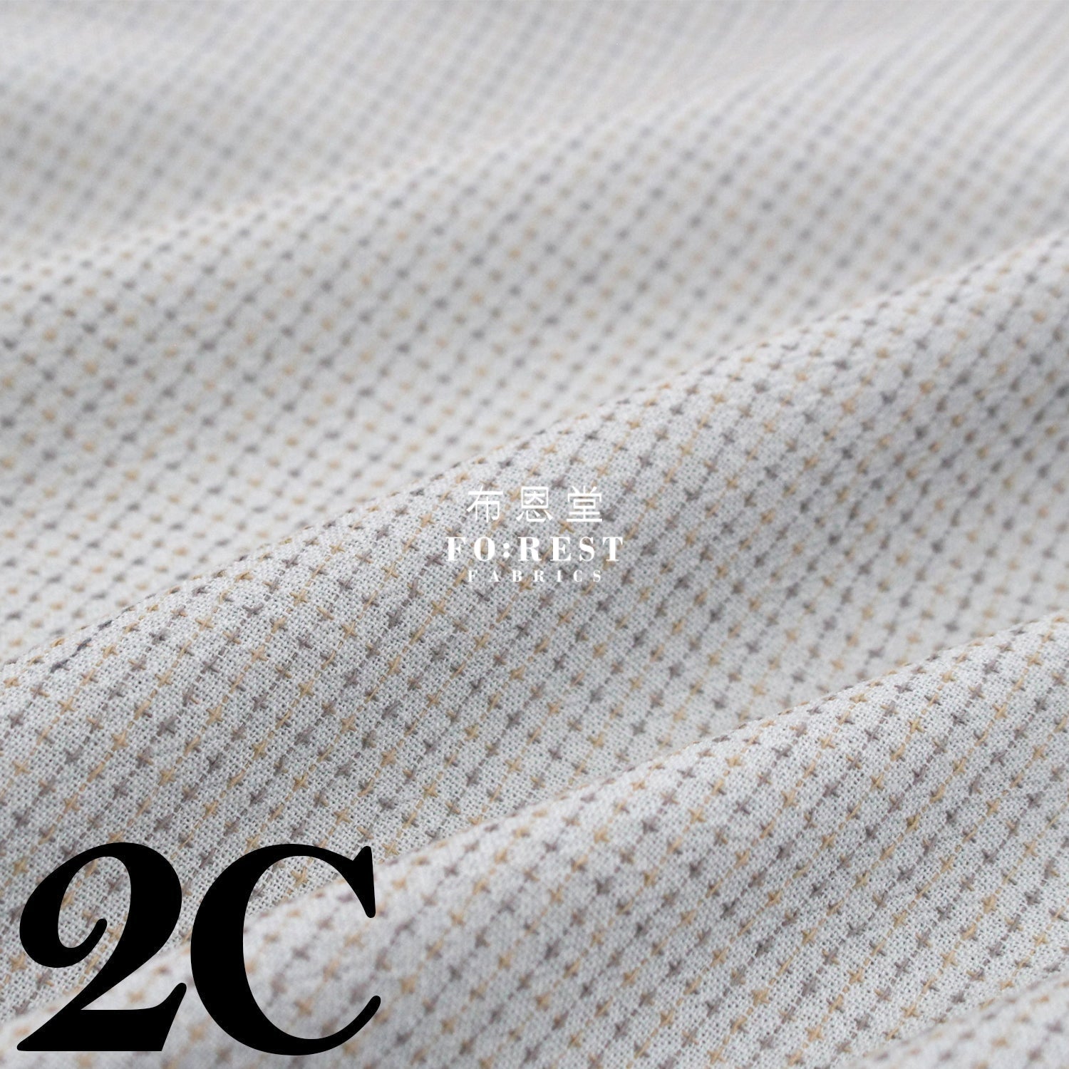 Yarn dyed cotton - Square 2 fabric - FO:REST Fabric 布恩堂Liberty fabrictana lawnjapanese fabricykk zipper