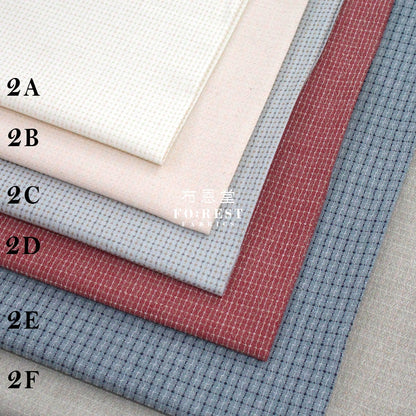 Yarn dyed cotton - Square 2 fabric - FO:REST Fabric 布恩堂Liberty fabrictana lawnjapanese fabricykk zipper