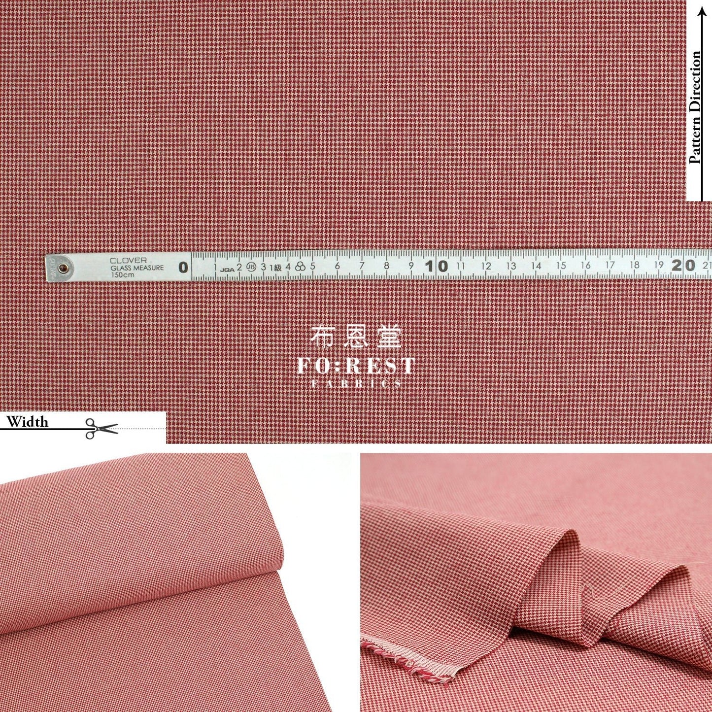 Yarn dyed cotton - Square 3 fabric - FO:REST Fabric 布恩堂Liberty fabrictana lawnjapanese fabricykk zipper