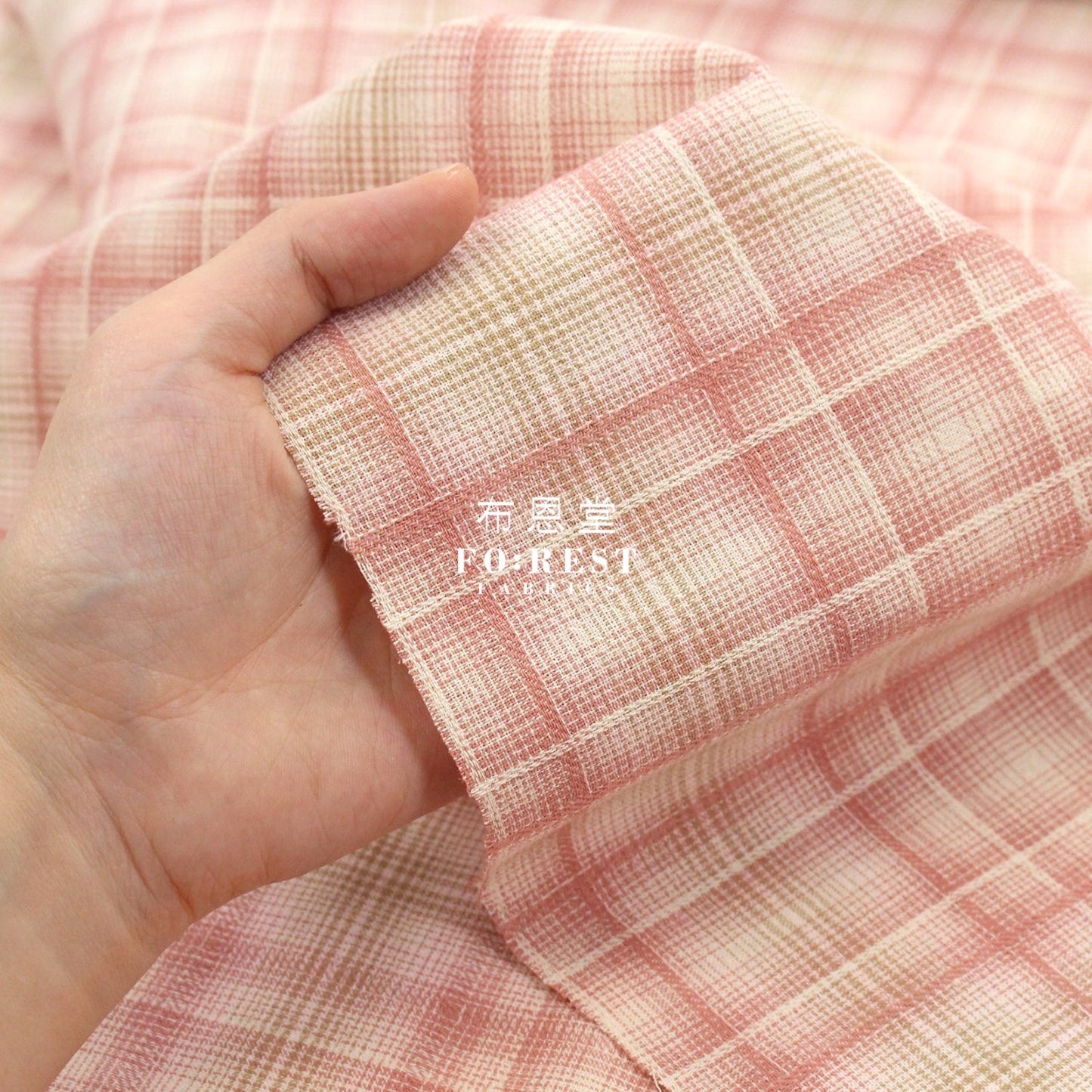 Yarn dyed cotton - Square 4 fabric - FO:REST Fabric 布恩堂Liberty fabrictana lawnjapanese fabricykk zipper