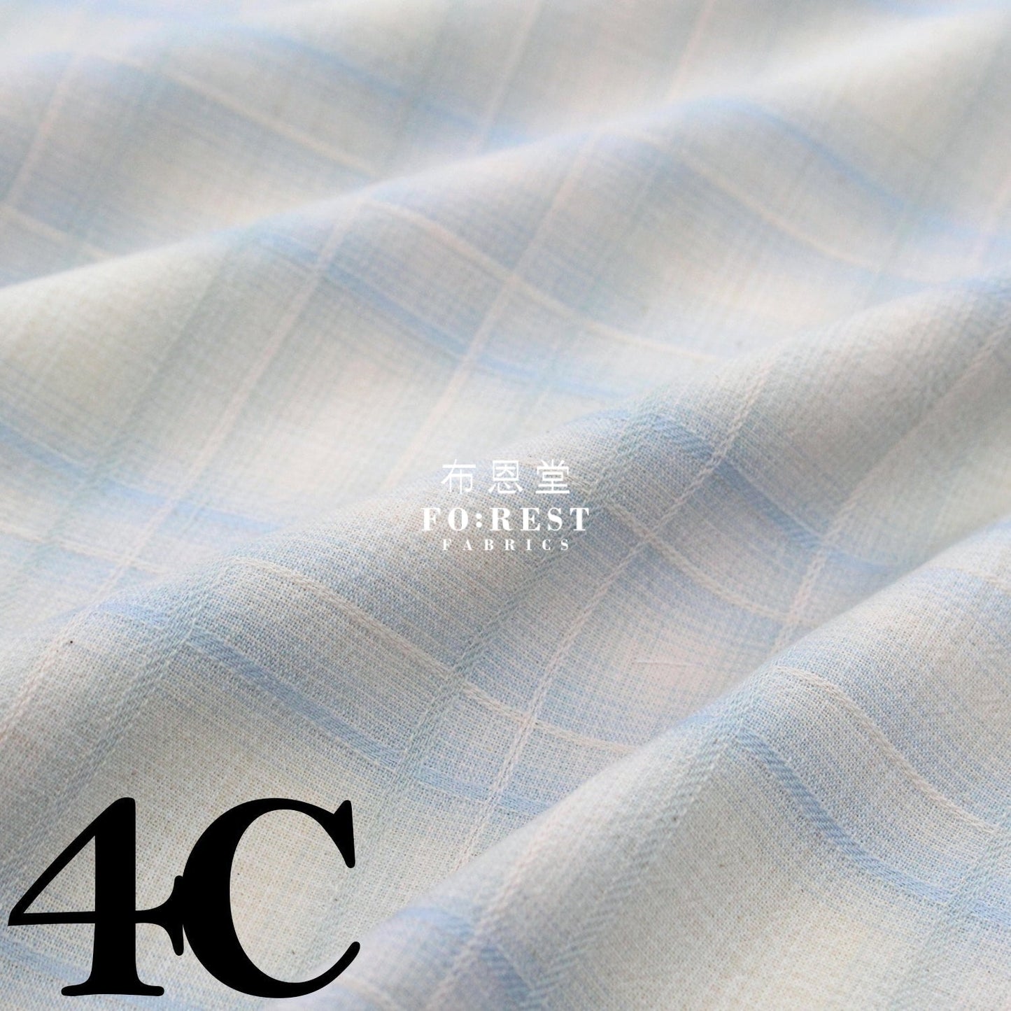 Yarn dyed cotton - Square 4 fabric - FO:REST Fabric 布恩堂Liberty fabrictana lawnjapanese fabricykk zipper