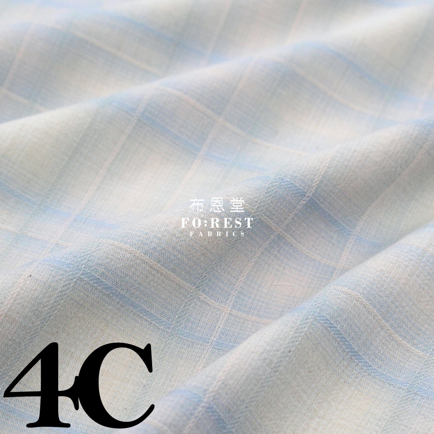 Yarn dyed cotton - Square 4 fabric - FO:REST Fabric 布恩堂Liberty fabrictana lawnjapanese fabricykk zipper