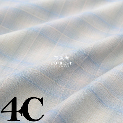 Yarn dyed cotton - Square 4 fabric - FO:REST Fabric 布恩堂Liberty fabrictana lawnjapanese fabricykk zipper