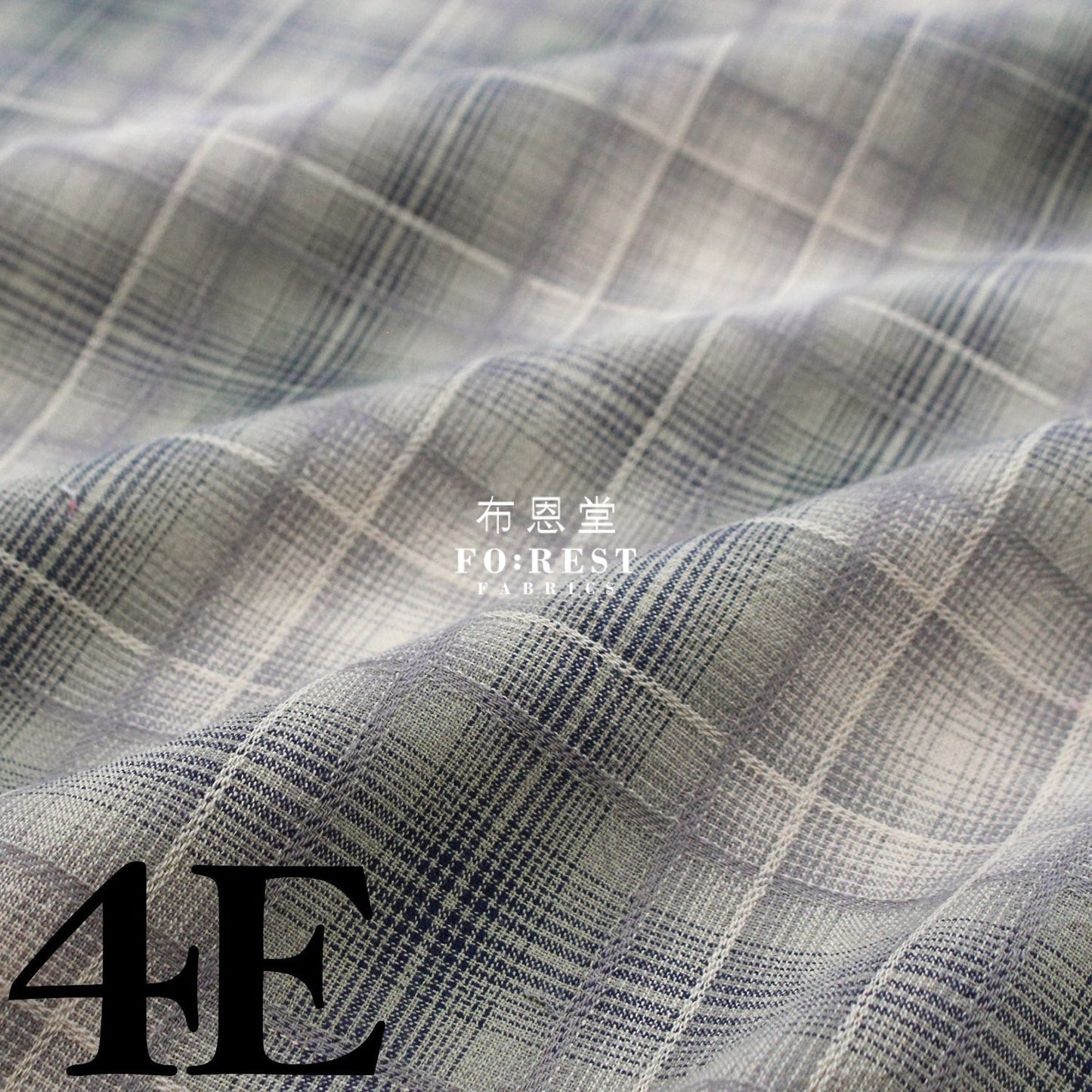 Yarn dyed cotton - Square 4 fabric - FO:REST Fabric 布恩堂Liberty fabrictana lawnjapanese fabricykk zipper
