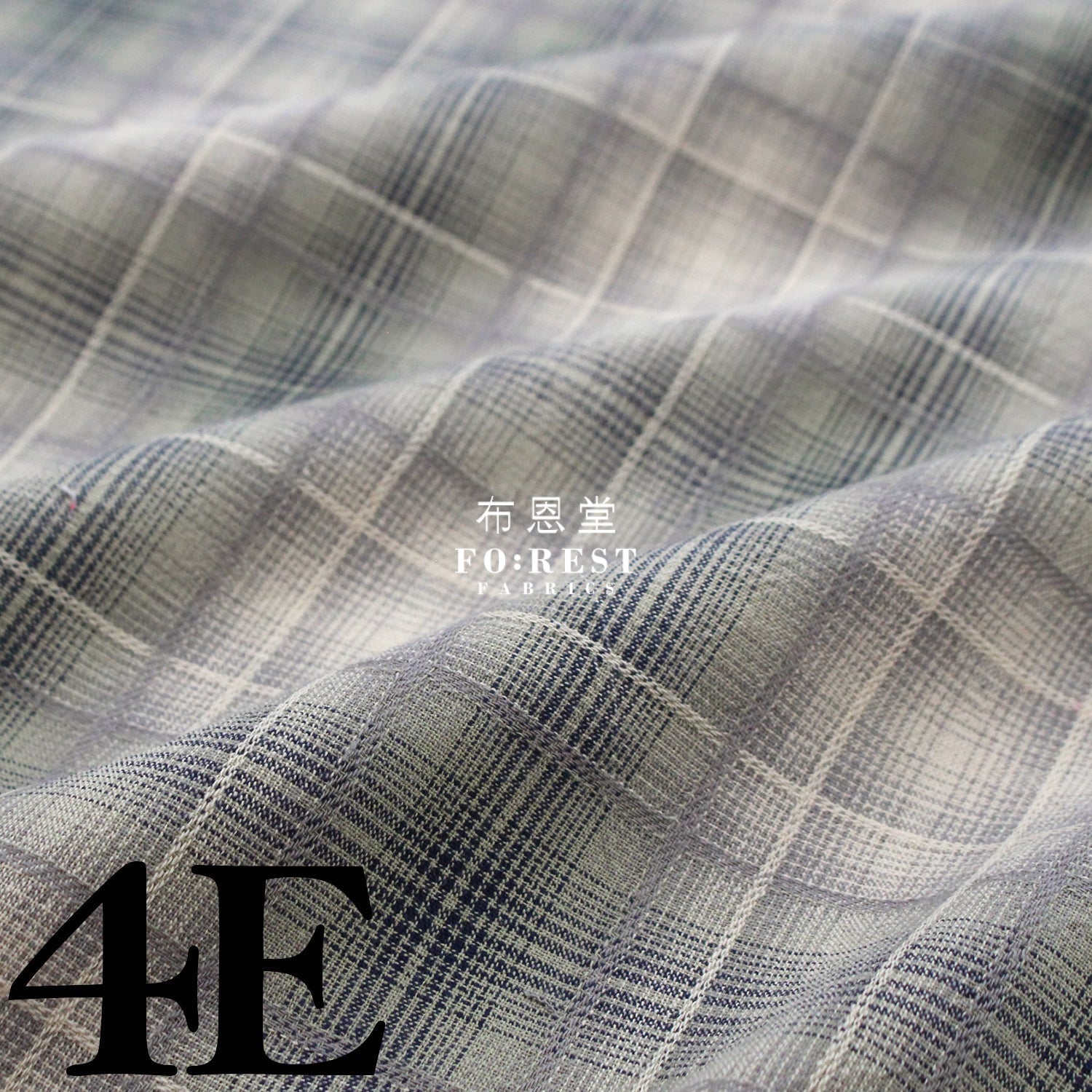 Yarn dyed cotton - Square 4 fabric - FO:REST Fabric 布恩堂Liberty fabrictana lawnjapanese fabricykk zipper