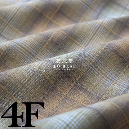 Yarn dyed cotton - Square 4 fabric - FO:REST Fabric 布恩堂Liberty fabrictana lawnjapanese fabricykk zipper