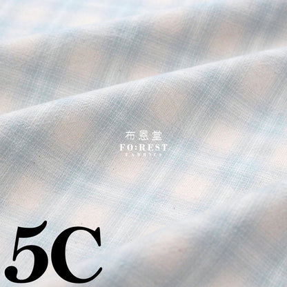 Yarn dyed cotton - Square 5 fabric - FO:REST Fabric 布恩堂Liberty fabrictana lawnjapanese fabricykk zipper