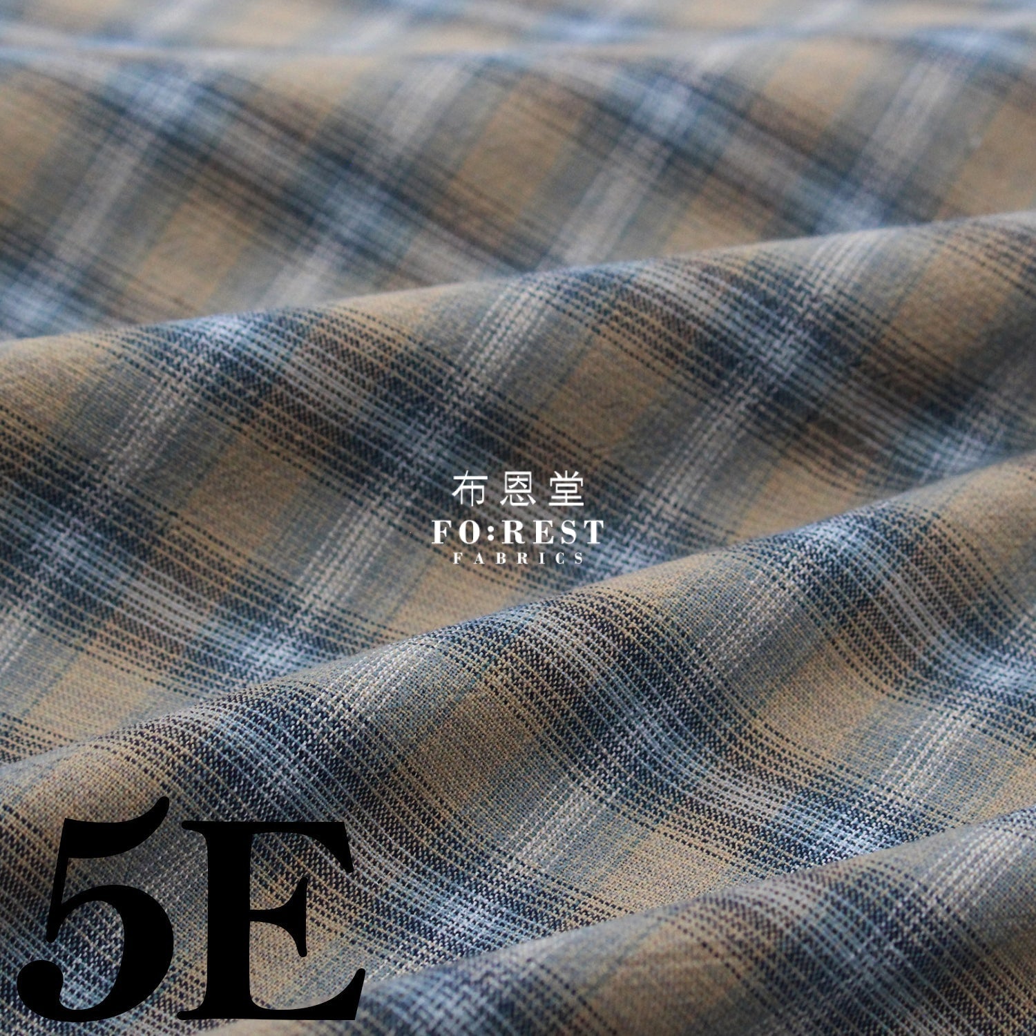 Yarn dyed cotton - Square 5 fabric - FO:REST Fabric 布恩堂Liberty fabrictana lawnjapanese fabricykk zipper