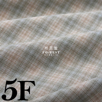 Yarn dyed cotton - Square 5 fabric - FO:REST Fabric 布恩堂Liberty fabrictana lawnjapanese fabricykk zipper