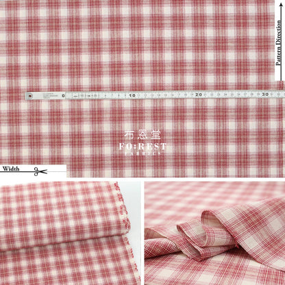 Yarn dyed cotton - Square 5 fabric - FO:REST Fabric 布恩堂Liberty fabrictana lawnjapanese fabricykk zipper