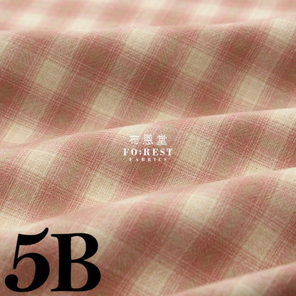 Yarn dyed cotton - Square 5 fabric - FO:REST Fabric 布恩堂Liberty fabrictana lawnjapanese fabricykk zipper