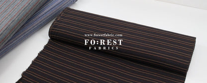 Yarn dyed cotton - strip fabric - FO:REST Fabric 布恩堂Liberty fabrictana lawnjapanese fabricykk zipper
