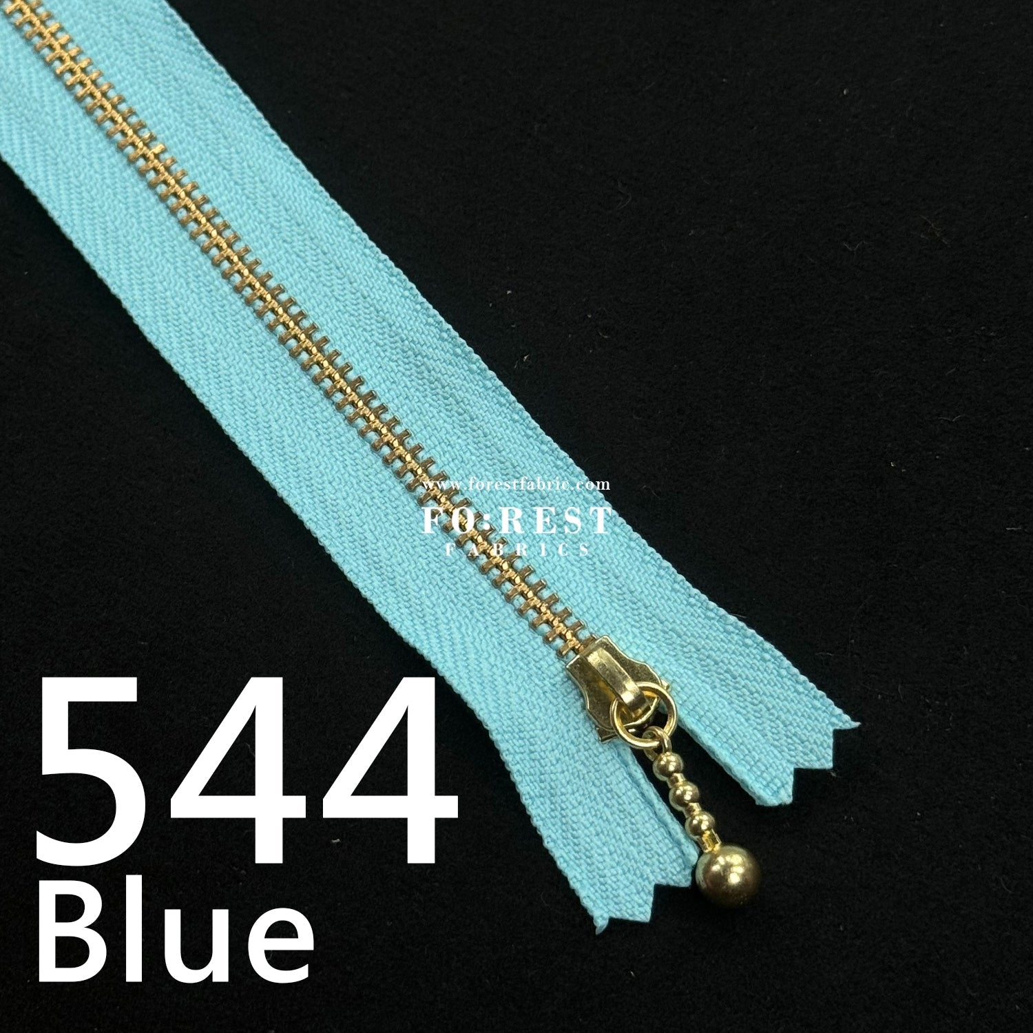 YKK 12cm Zipper Golden - FO:REST Fabric 布恩堂Liberty fabrictana lawnjapanese fabricykk zipper