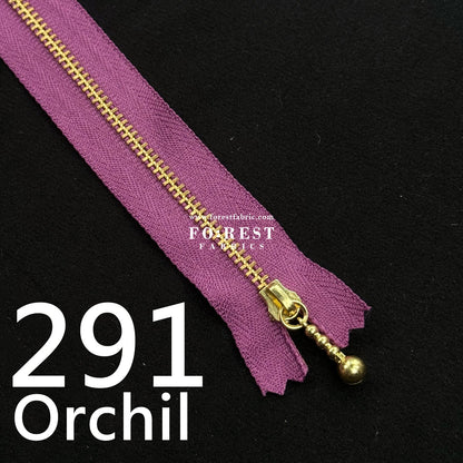 YKK 20cm Zipper Golden - FO:REST Fabric 布恩堂Liberty fabrictana lawnjapanese fabricykk zipper