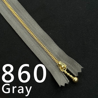 YKK 30cm Zipper Golden - FO:REST Fabric 布恩堂Liberty fabrictana lawnjapanese fabricykk zipper