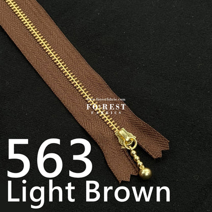 YKK 30cm Zipper Golden - FO:REST Fabric 布恩堂Liberty fabrictana lawnjapanese fabricykk zipper