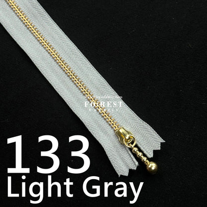 YKK 30cm Zipper Golden - FO:REST Fabric 布恩堂Liberty fabrictana lawnjapanese fabricykk zipper