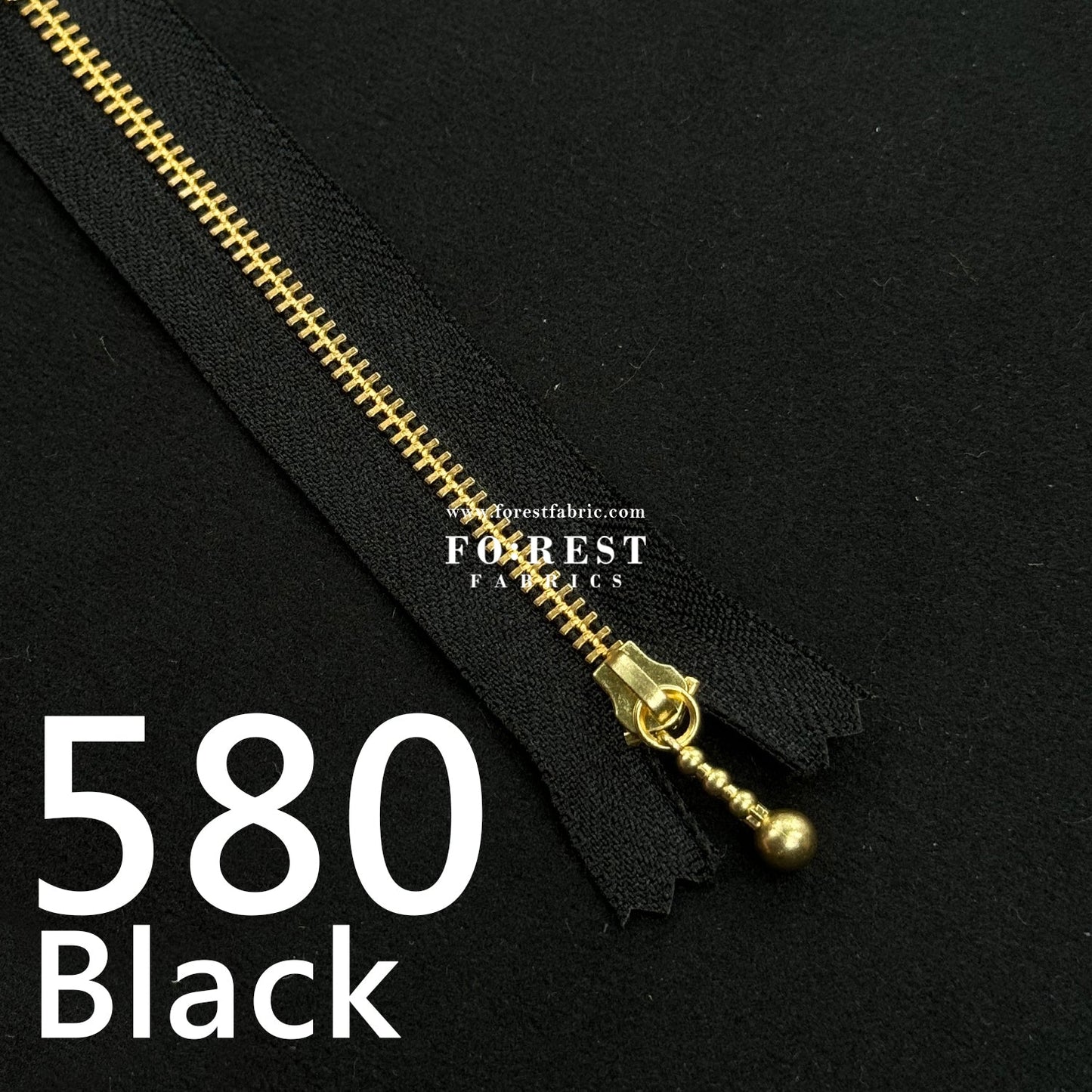 YKK 30cm Zipper Golden - FO:REST Fabric 布恩堂Liberty fabrictana lawnjapanese fabricykk zipper