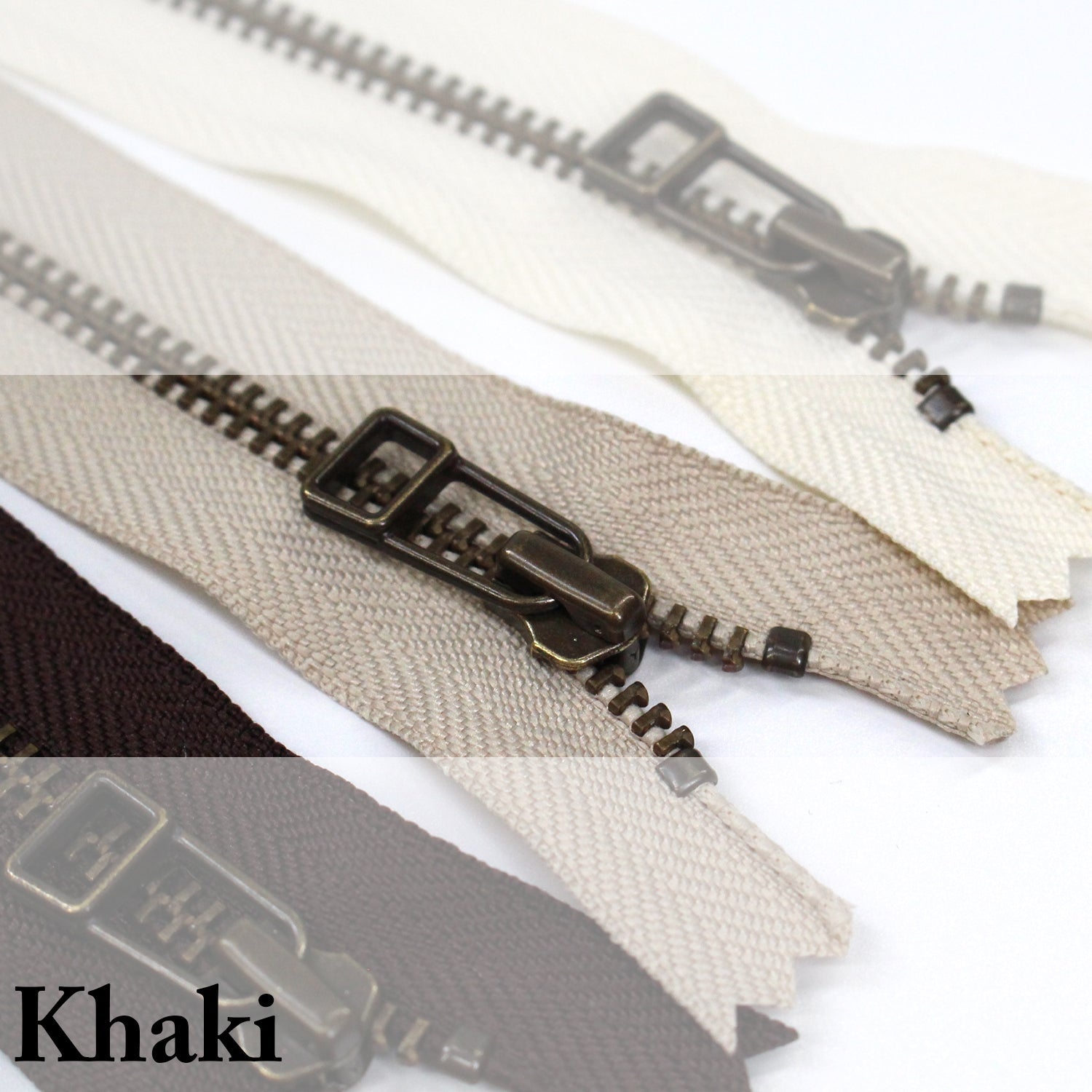 YKK 30cm Zipper Golden - FO:REST Fabric 布恩堂Liberty fabrictana lawnjapanese fabricykk zipper