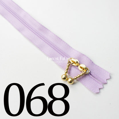 YKK 40cm Double - sided Zipper Golden - FO:REST Fabric 布恩堂Liberty fabrictana lawnjapanese fabricykk zipper