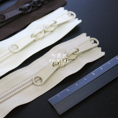 YKK 40cm Double - sided Zipper - FO:REST Fabric 布恩堂Liberty fabrictana lawnjapanese fabricykk zipper