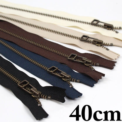 YKK 40cm Zipper Golden - FO:REST Fabric 布恩堂Liberty fabrictana lawnjapanese fabricykk zipper