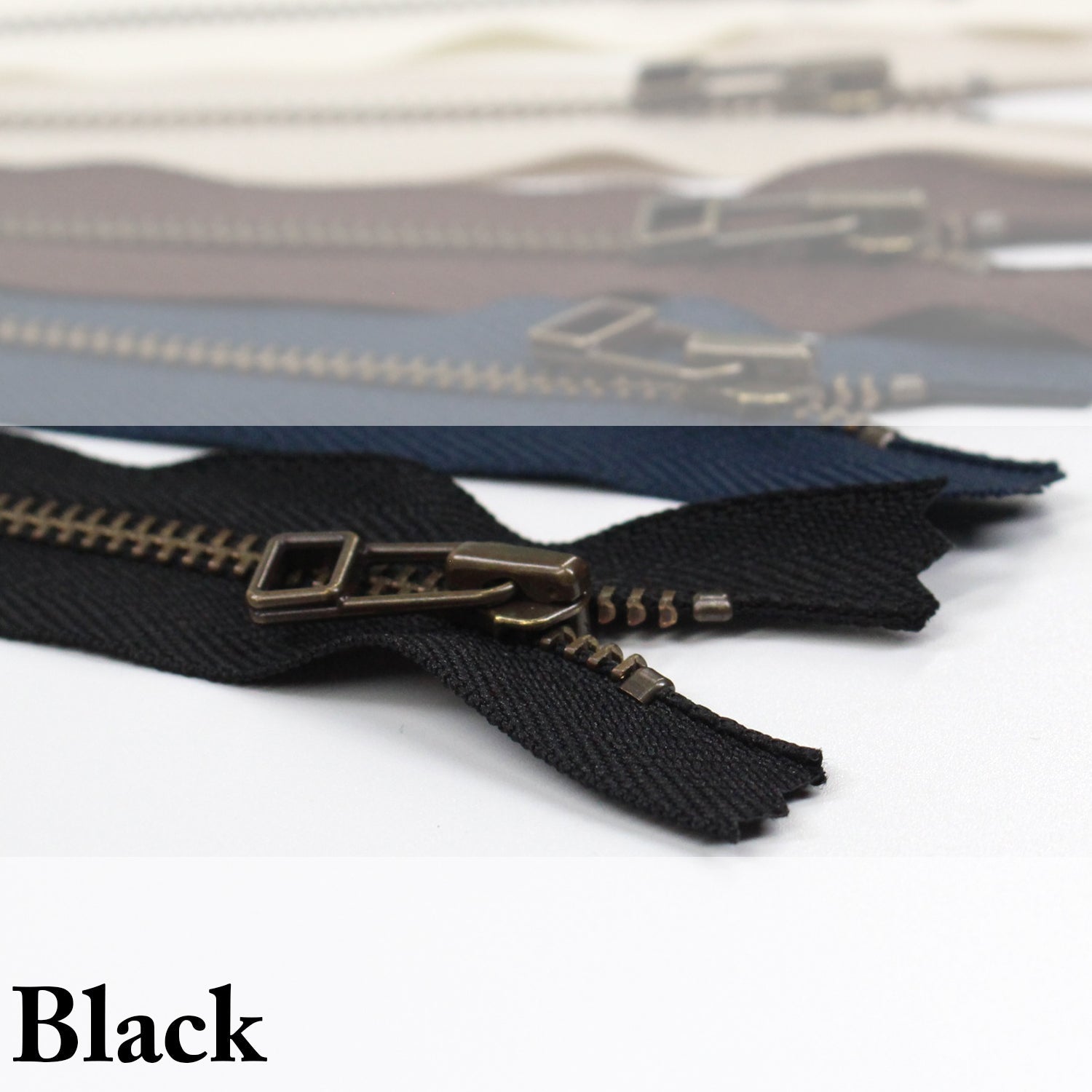 YKK 40cm Zipper Golden - FO:REST Fabric 布恩堂Liberty fabrictana lawnjapanese fabricykk zipper