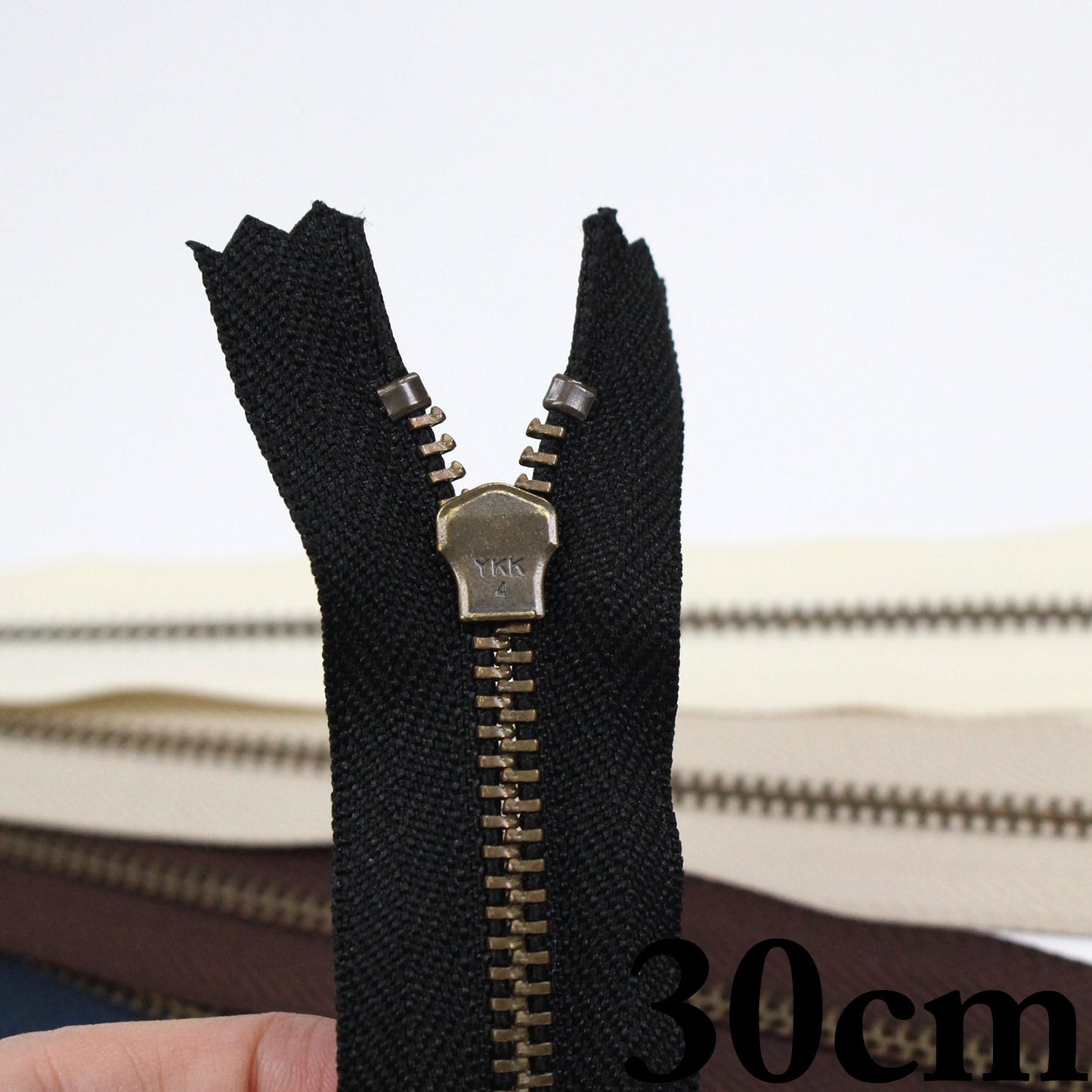 YKK 40cm Zipper Golden - FO:REST Fabric 布恩堂Liberty fabrictana lawnjapanese fabricykk zipper