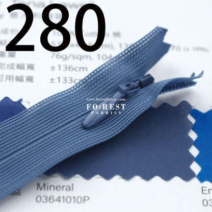 YKK25cm Invisible Zipper 服裝隱形拉鍊 - FO:REST Fabric 布恩堂Liberty fabrictana lawnjapanese fabricykk zipper