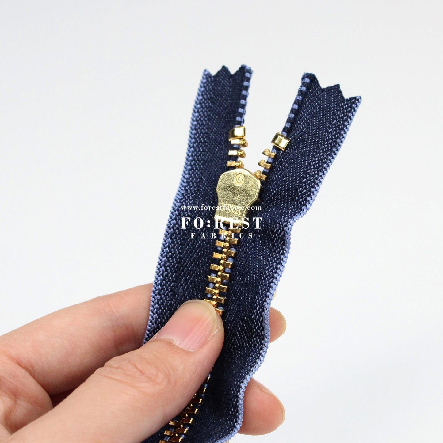 YKK40cm Denim Zippers - FO:REST Fabric 布恩堂Liberty fabrictana lawnjapanese fabricykk zipper