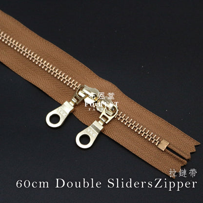 YKK60cm double silder Zippers - FO:REST Fabric 布恩堂Liberty fabrictana lawnjapanese fabricykk zipper