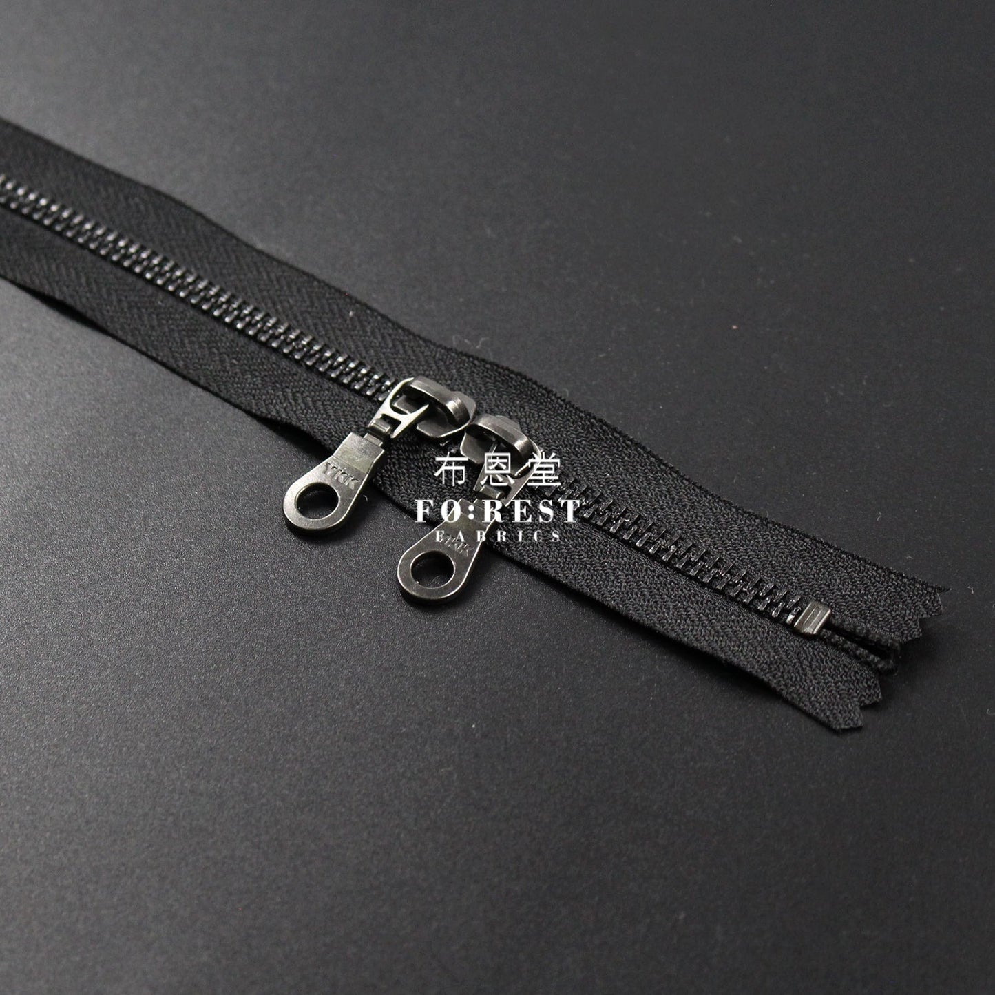 YKK60cm double silder Zippers - FO:REST Fabric 布恩堂Liberty fabrictana lawnjapanese fabricykk zipper
