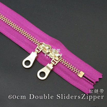 YKK60cm double silder Zippers - FO:REST Fabric 布恩堂Liberty fabrictana lawnjapanese fabricykk zipper