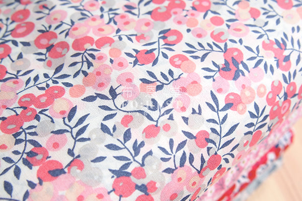 Liberty of London (Cotton Tana Lawn Fabric) - Wiltshire Pink - forest-fabric